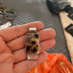 Animal print pendant